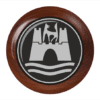Sports Wolfsburg City Crest Silver Gear Shift Knob
